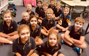 Condobolin Public School students