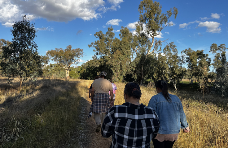 Walking on Wiradjuri Country